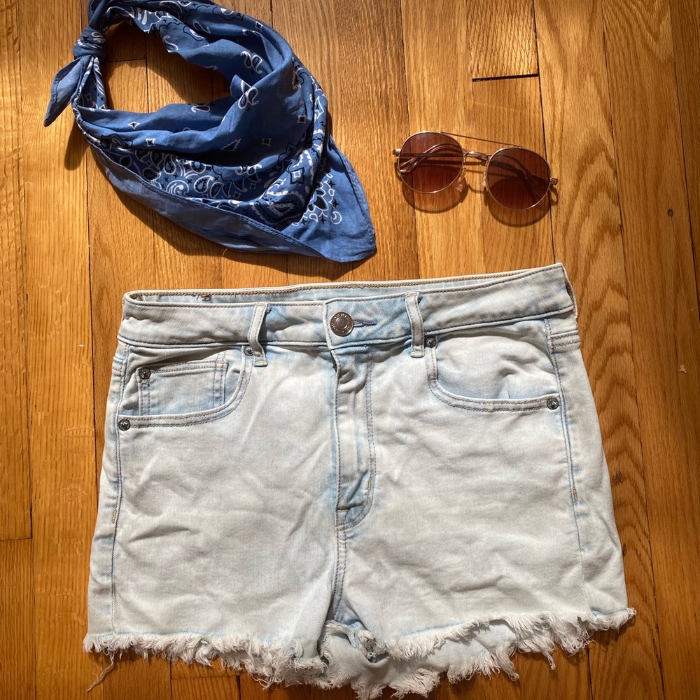 American Eagle Next Level Stretch Festival Shorts